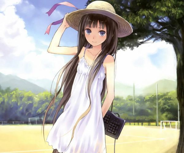 动漫女孩儿，独特的视觉盛宴
